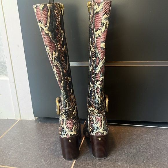 Coach knee high python boots - Picture 4 of 8